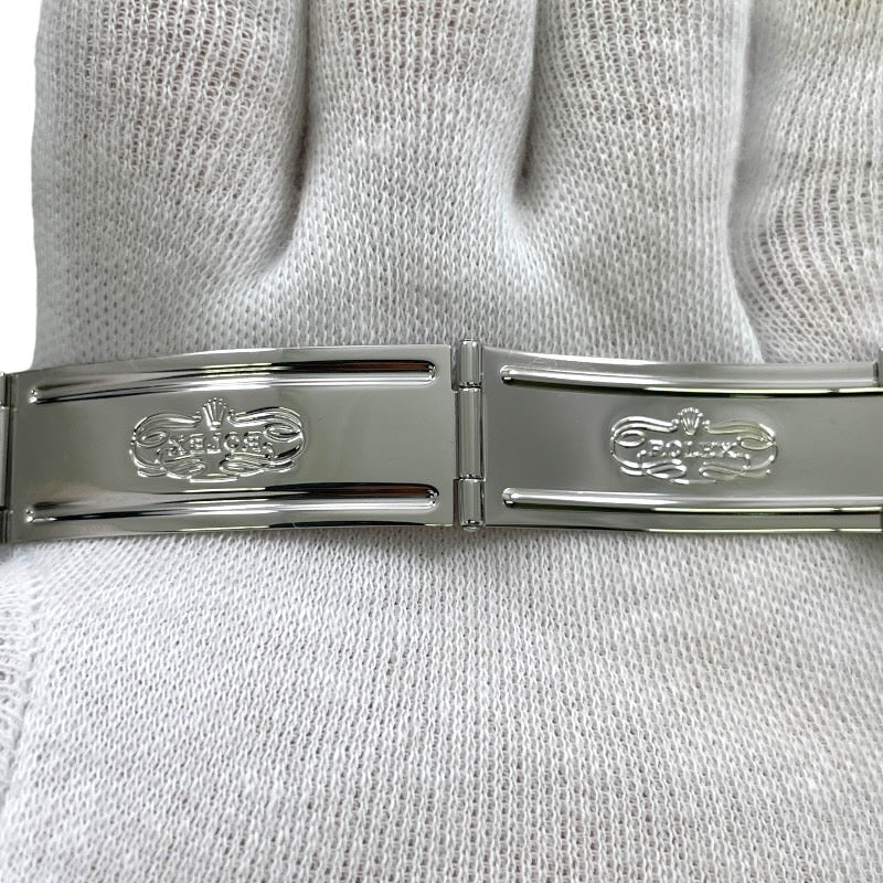 【ROLEX】ロレックス オイスターパーペチュアル 77080 腕時計レディース 黒369 黒文字盤