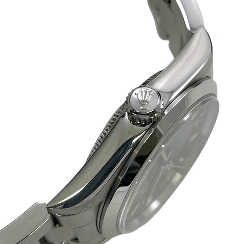 【ROLEX】ロレックス オイスターパーペチュアル 77080 腕時計レディース 黒369 黒文字盤