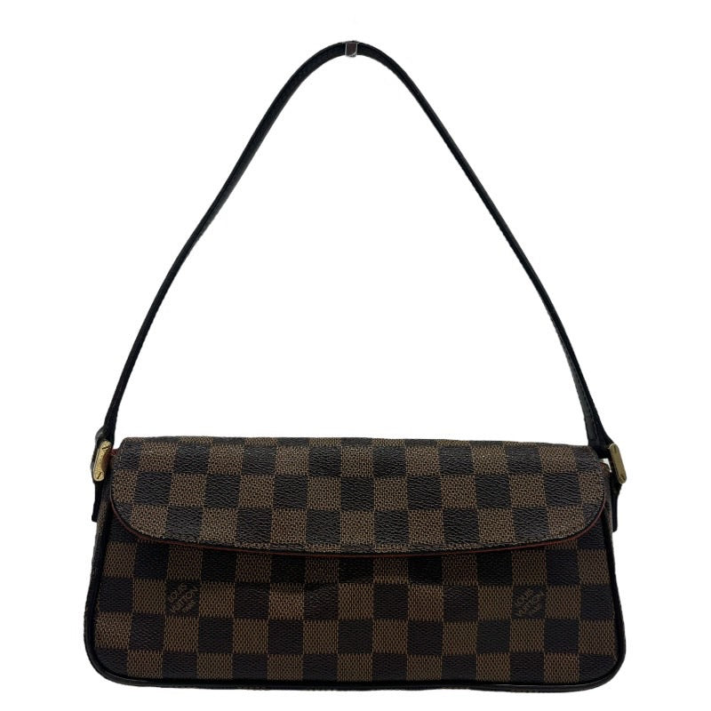 【LOUIS VUITTON】ルイ・ヴィトン レコレータ N51299 ショルダーバッグ レディース ダミエ セミショルダー ハンド ブラウン