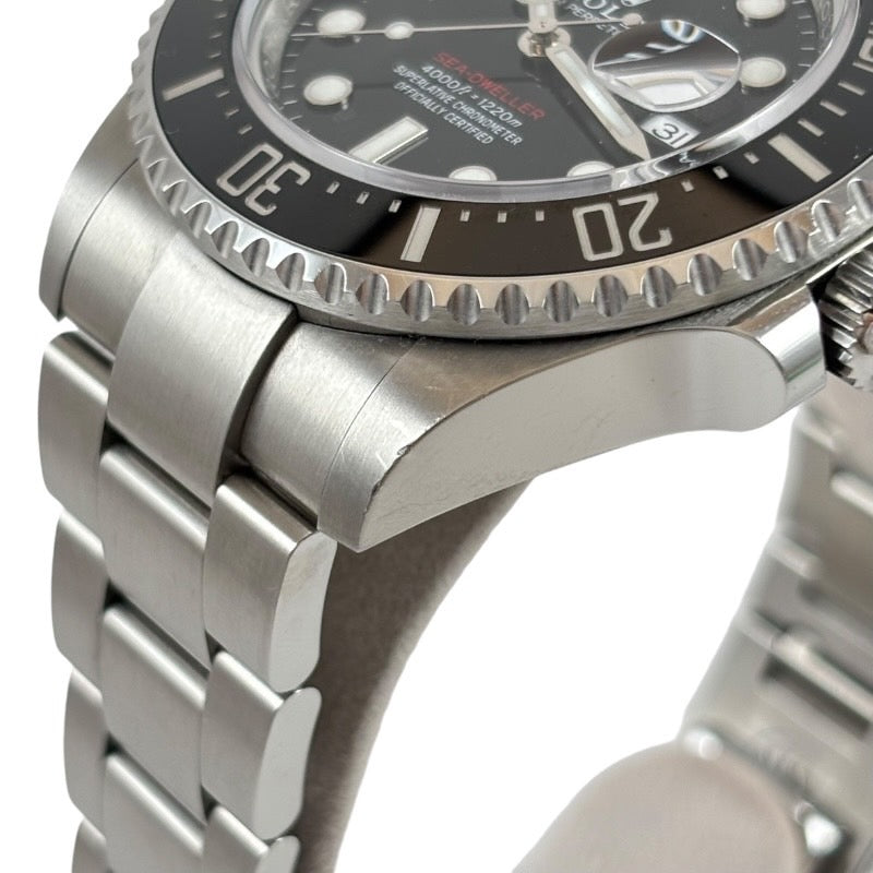 【ROLEX】ロレックス シードゥエラー 126600 腕時計 ステンレススチールメンズ 黒文字盤