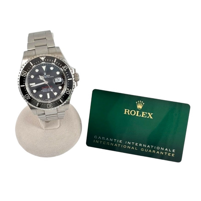 【ROLEX】ロレックス シードゥエラー 126600 腕時計 ステンレススチールメンズ 黒文字盤