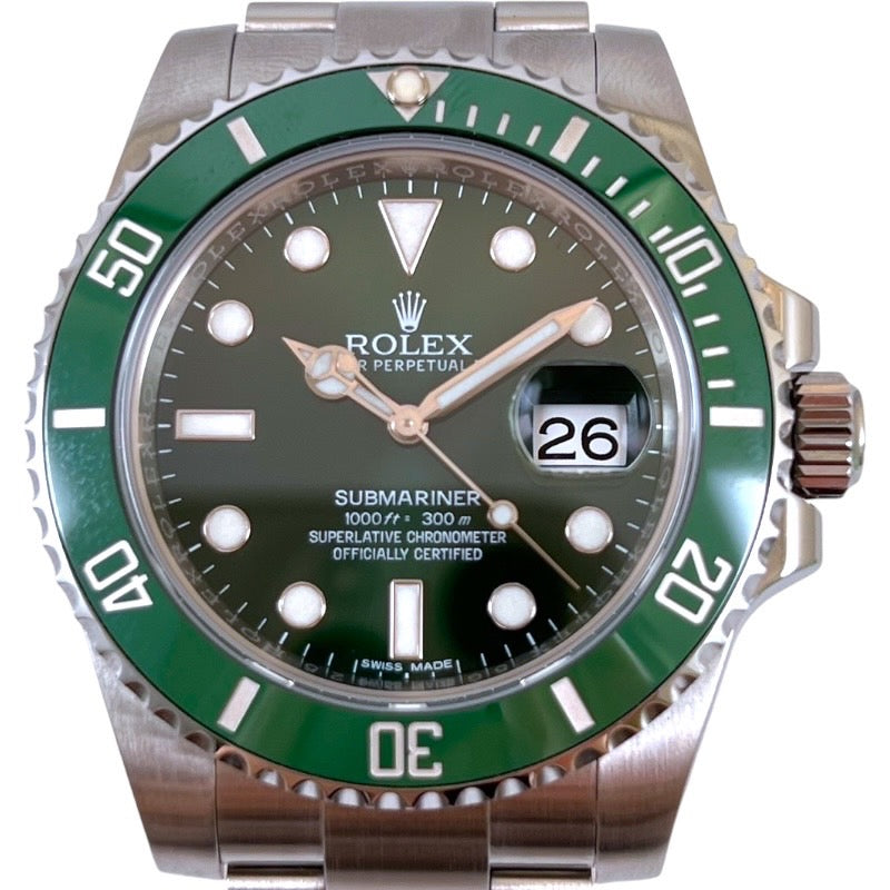 ROLEX】ロレックス サブマリーナ 116610LV 腕時計 ステンレススチール  