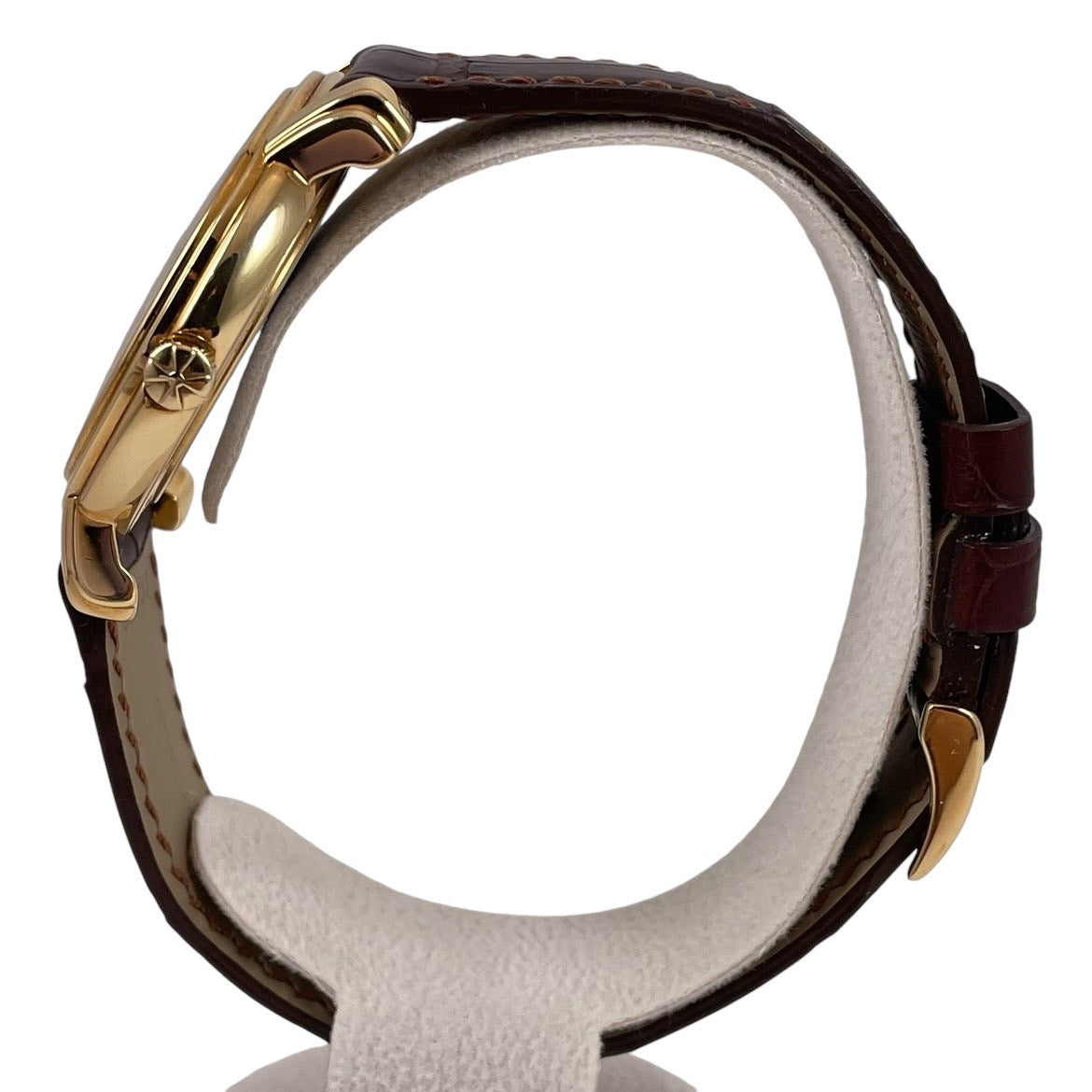 【VACHERON CONSTANTIN】ヴァシュロン・コンスタンタン マルタ グラン クラシック 81000/000J 腕時計 YG/レザー メンズ パトリモニー イエローゴールド スモールセコンド