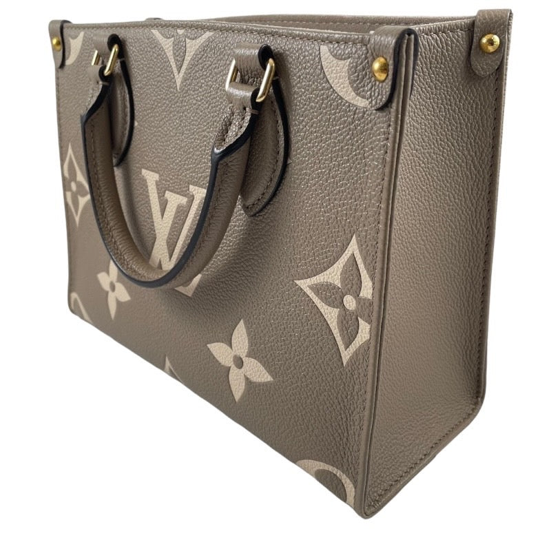 【LOUIS VUITTON】ルイ・ヴィトン オンザゴーPM M45779 ハンドバッグ レザーレディース 2WAY アンプラント トート ショルダー