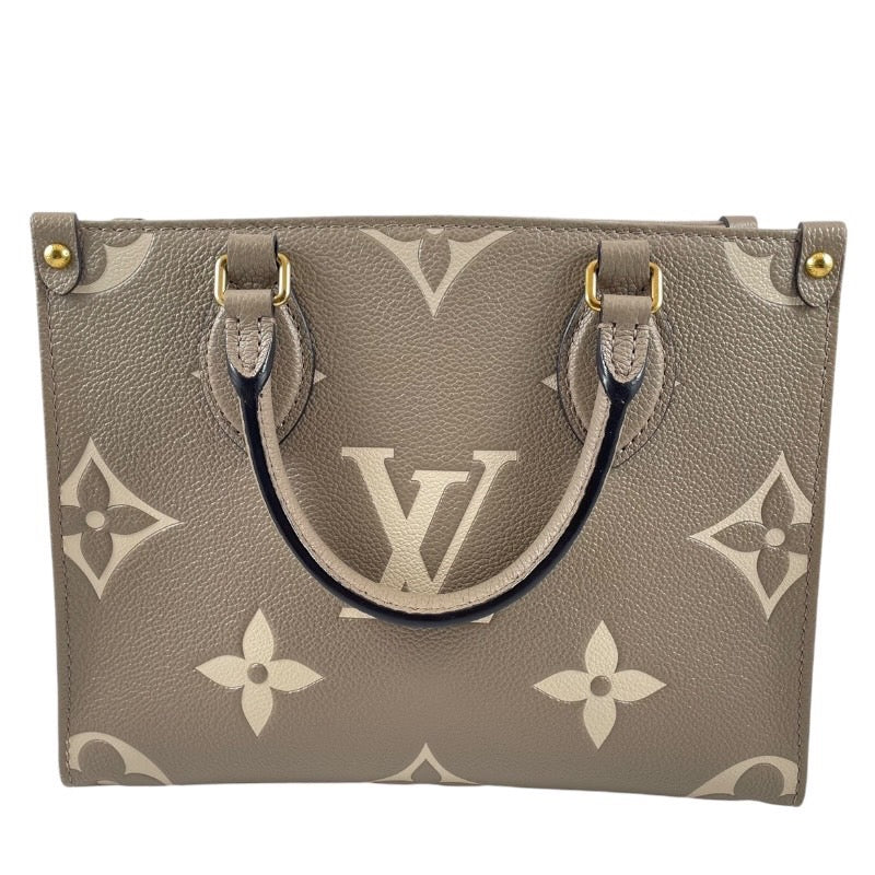 【LOUIS VUITTON】ルイ・ヴィトン オンザゴーPM M45779 ハンドバッグ レザーレディース 2WAY アンプラント トート ショルダー