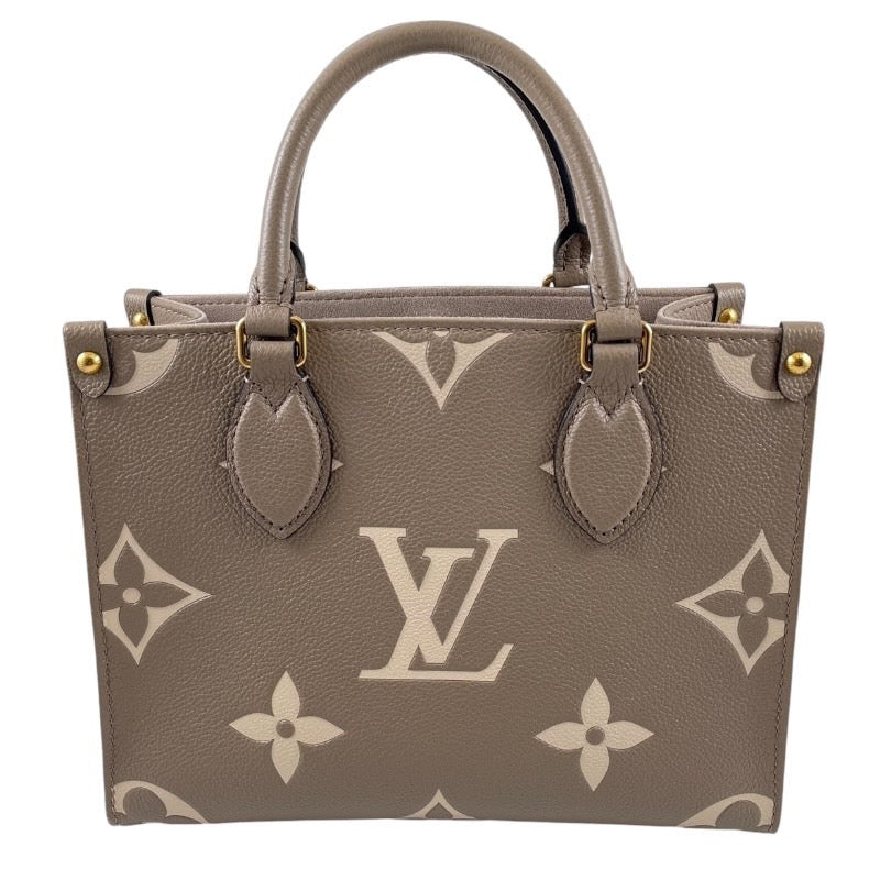 【LOUIS VUITTON】ルイ・ヴィトン オンザゴーPM M45779 ハンドバッグ レザーレディース 2WAY アンプラント トート ショルダー