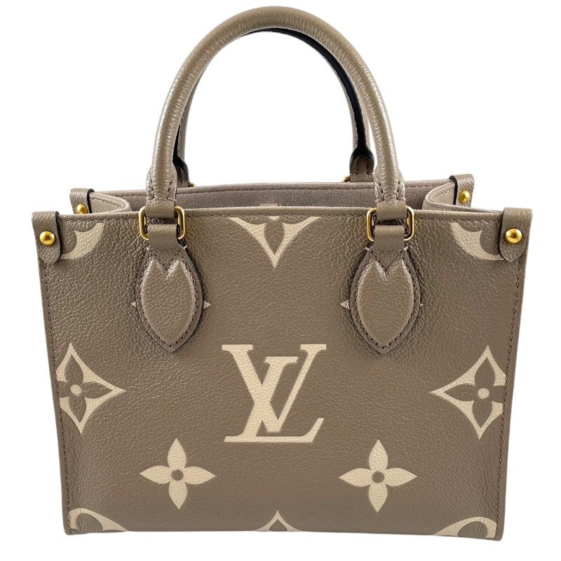 【LOUIS VUITTON】ルイ・ヴィトン オンザゴーPM M45779 ハンドバッグ レザーレディース 2WAY アンプラント トート ショルダー