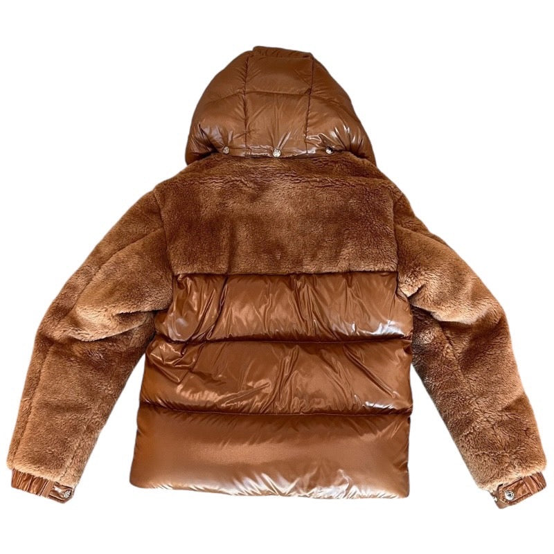 【MONCLER】モンクレール THYMELEE GIUBBOTTO ダウンジャケット ナイロンメンズ シメリー フード付 ボア サイズ2