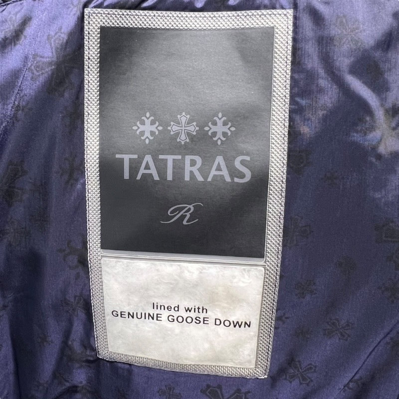 【TATRAS】タトラス DOMIZIANO MTA20A4289 ダウンジャケット ウールメンズ ドミッツィアーノ Rライン ネイビー