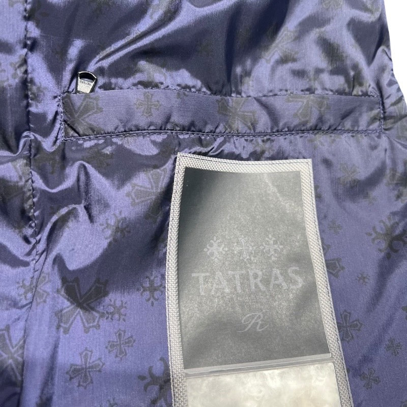 【TATRAS】タトラス DOMIZIANO MTA20A4289 ダウンジャケット ウールメンズ ドミッツィアーノ Rライン ネイビー