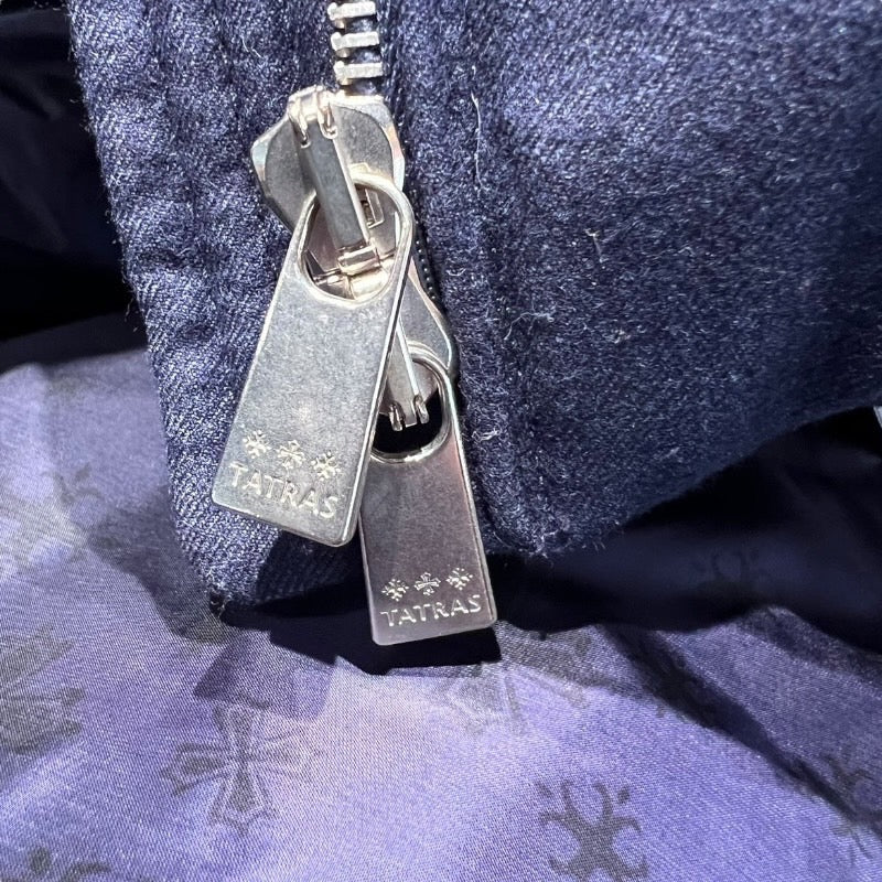 【TATRAS】タトラス DOMIZIANO MTA20A4289 ダウンジャケット ウールメンズ ドミッツィアーノ Rライン ネイビー