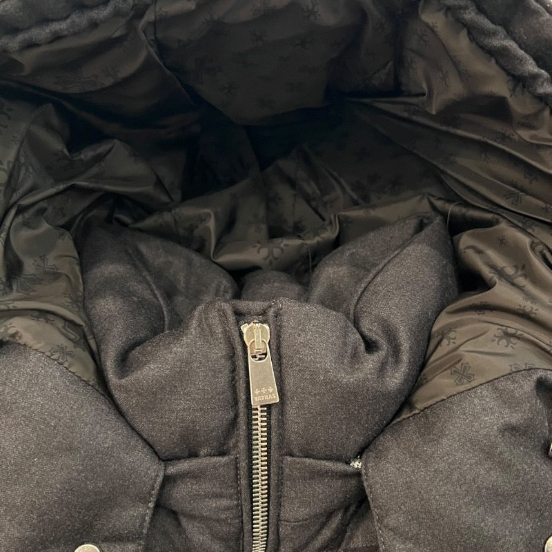 【TATRAS】タトラス DOMIZIANO MTA19A4289 ダウンジャケット ウールメンズ ドミッツィアーノ 黒 ブラック