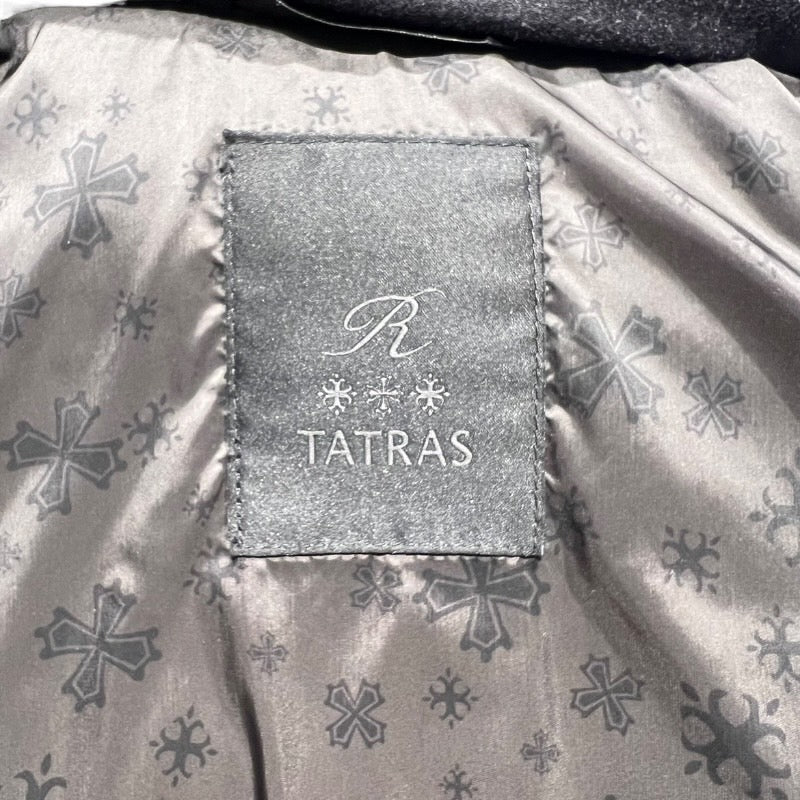 【TATRAS】タトラス DOMIZIANO MTA19A4289 ダウンジャケット ウールメンズ ドミッツィアーノ 黒 ブラック