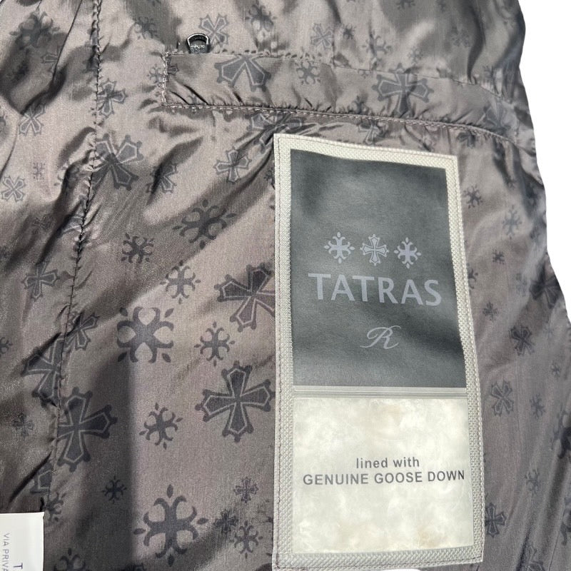 【TATRAS】タトラス DOMIZIANO MTA19A4289 ダウンジャケット ウールメンズ ドミッツィアーノ 黒 ブラック