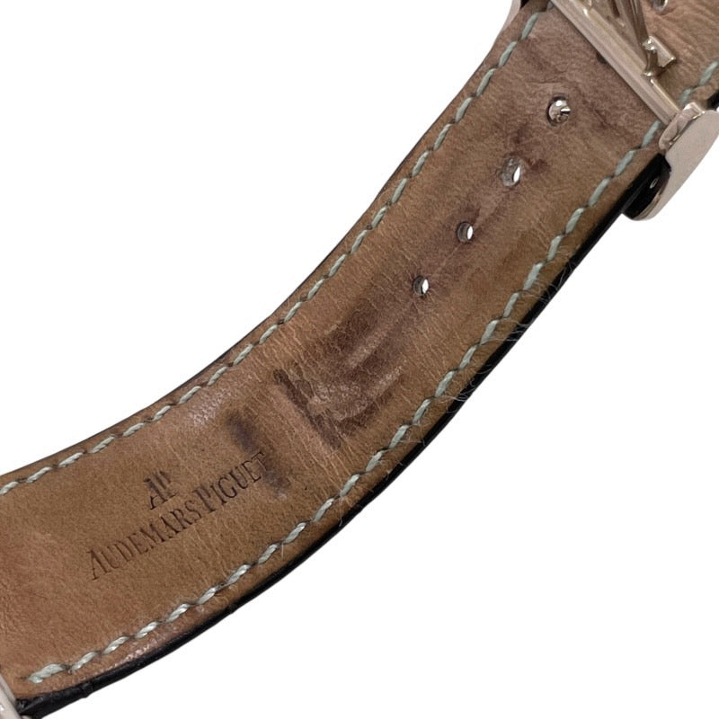 【AUDEMARS PIGUET】オーデマ・ピゲ ミレネリー 15320BC.OO.D093CR.01 腕時計 WG/レザーメンズ K18 750 WG ホワイトゴールド