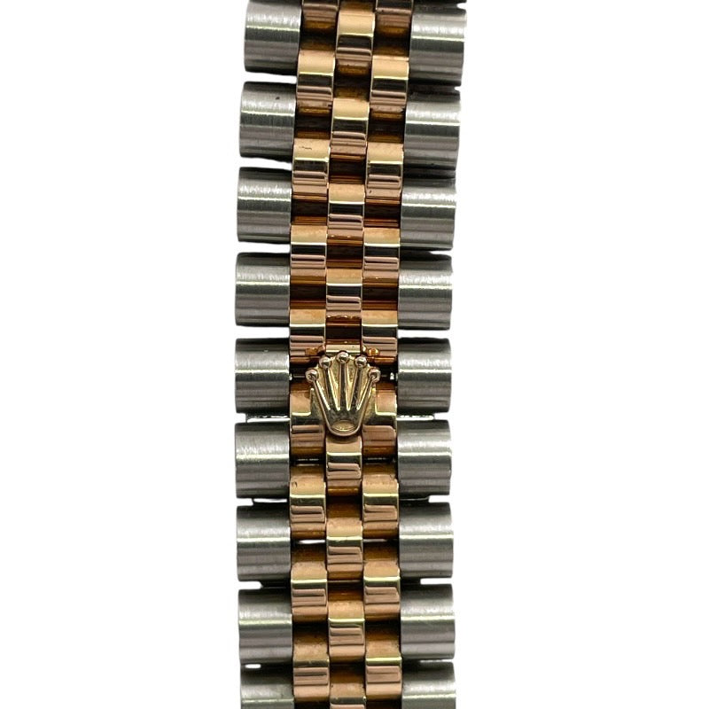 【ROLEX】ロレックス デイトジャスト31 278271G 腕時計 SS/PG レディース ランダム番 2021年ギャラ チョコレート文字盤 10Pダイヤモンド ピンクゴールド ブラウン