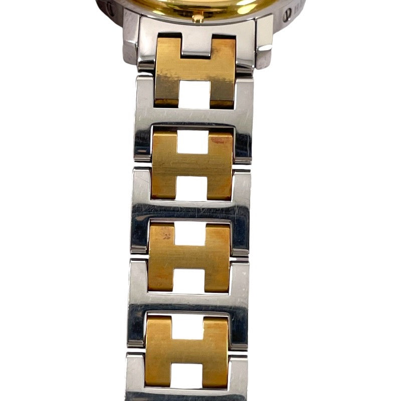 【HERMES】エルメス クリッパー CL4.220 腕時計レディース コンビ レディース