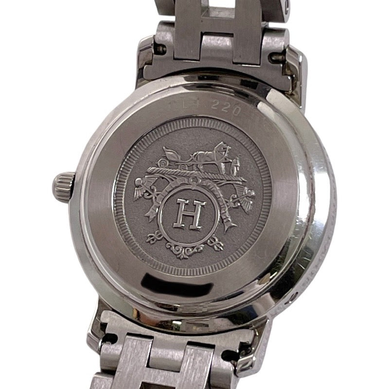 【HERMES】エルメス クリッパー CL4.220 腕時計レディース コンビ レディース