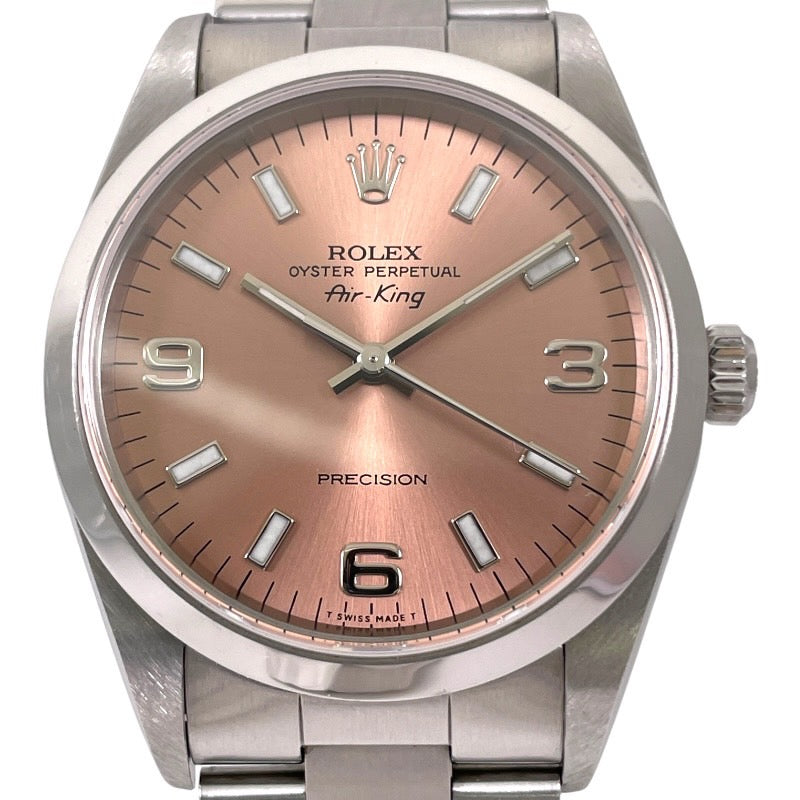 ROLEX】ロレックス オイスターパーペチュアル エアキング 14000 腕時計 