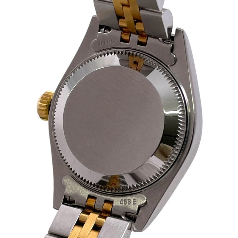 【ROLEX】ロレックス オイスターパーペチュアル デイトジャスト 79173NR 腕時計 SS/YGレディース ホワイトシェル ローマ K番