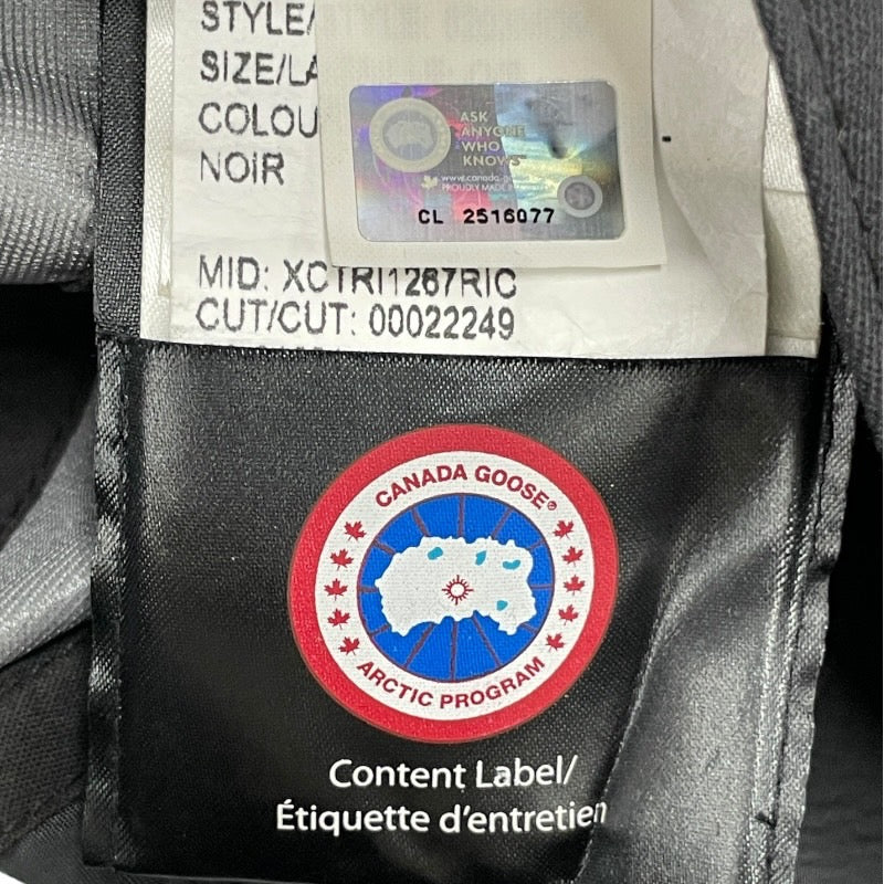 【CANADA GOOSE】カナダグース ベースボールキャップ 6203MOV キャップ ナイロンメンズ 帽子 迷彩 カモフラ ブラック 黒 サイズO/S