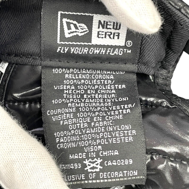 【MONCLER】モンクレール ベースボールキャップ A20960030100 キャップメンズ ニューエラ NEW ERA コラボ NEWERA ダウン スナップバック スモール ミディアム SMALL MEDIUM 黒 ブラック 帽子