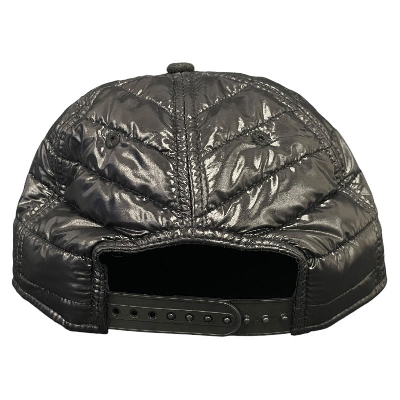 【MONCLER】モンクレール ベースボールキャップ A20960030100 キャップメンズ ニューエラ NEW ERA コラボ NEWERA ダウン スナップバック スモール ミディアム SMALL MEDIUM 黒 ブラック 帽子