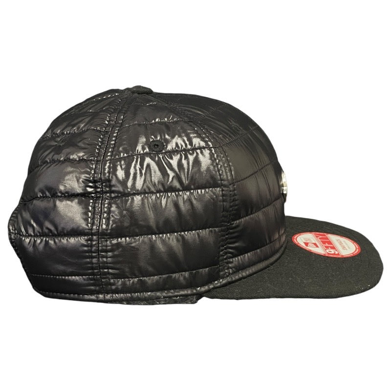 【MONCLER】モンクレール ベースボールキャップ A20960030100 キャップメンズ ニューエラ NEW ERA コラボ NEWERA ダウン スナップバック スモール ミディアム SMALL MEDIUM 黒 ブラック 帽子