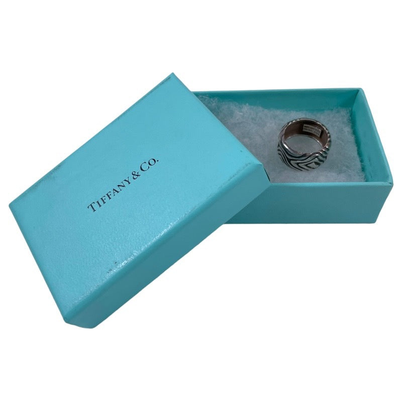 【TIFFANY&Co.】ティファニー ワイドリング リング・指輪 シルバー925レディース ヴィンテージ アンティーク 14号
