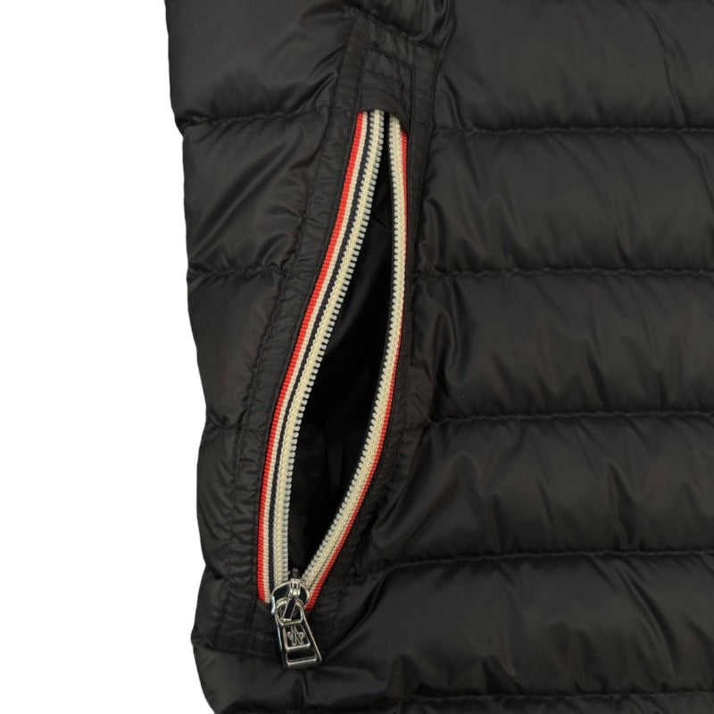 【MONCLER】モンクレール DANIEL GIUBBOTTO ダウンジャケット ナイロンメンズ ダニエル ライダース ライトダウン サイズ0 ブラック 黒