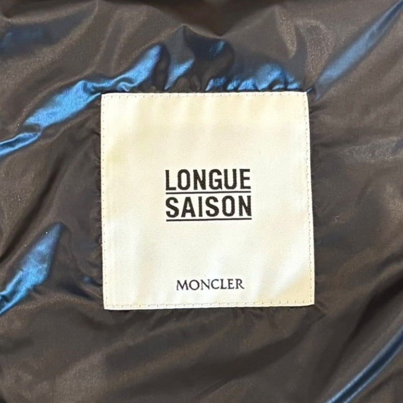 【MONCLER】モンクレール DANIEL GIUBBOTTO ダウンジャケット ナイロンメンズ ダニエル ライダース ライトダウン サイズ0 ブラック 黒