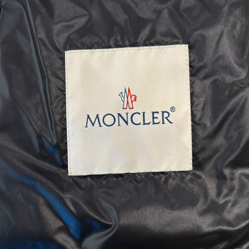 【MONCLER】モンクレール DANIEL GIUBBOTTO ダウンジャケット ナイロンメンズ ダニエル ライダース ライトダウン サイズ0 ブラック 黒
