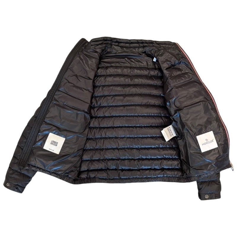【MONCLER】モンクレール DANIEL GIUBBOTTO ダウンジャケット ナイロンメンズ ダニエル ライダース ライトダウン サイズ0 ブラック 黒