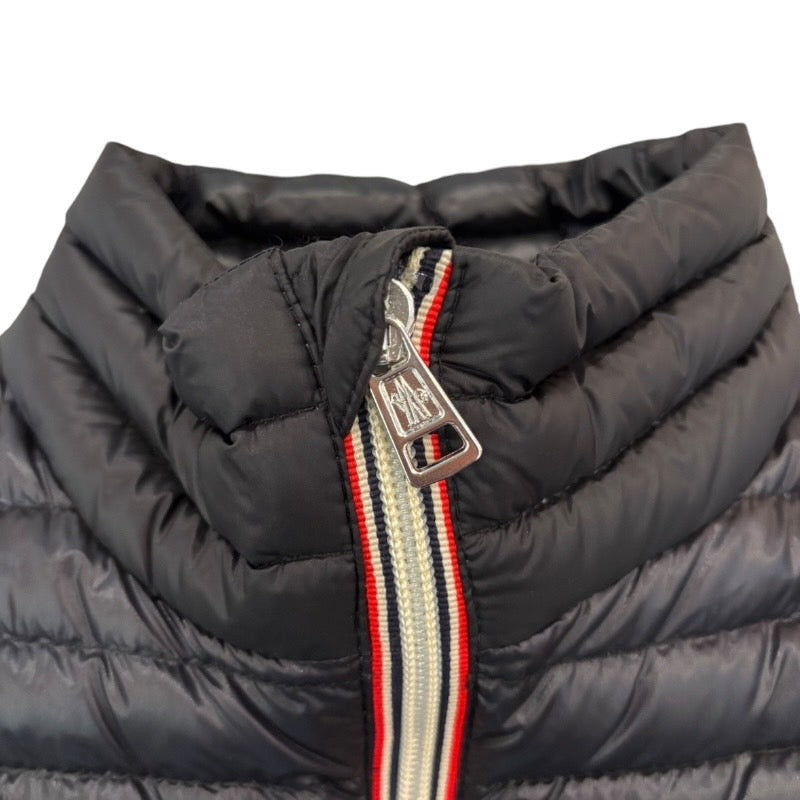 【MONCLER】モンクレール DANIEL GIUBBOTTO ダウンジャケット ナイロンメンズ ダニエル ライダース ライトダウン サイズ0 ブラック 黒