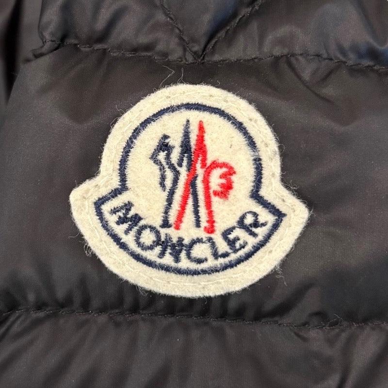 【MONCLER】モンクレール DANIEL GIUBBOTTO ダウンジャケット ナイロンメンズ ダニエル ライダース ライトダウン サイズ0 ブラック 黒