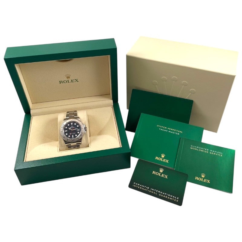 【ROLEX】ロレックス ヨットマスター40 126622 腕時計 SS/Ptメンズ ブルー 青文字盤