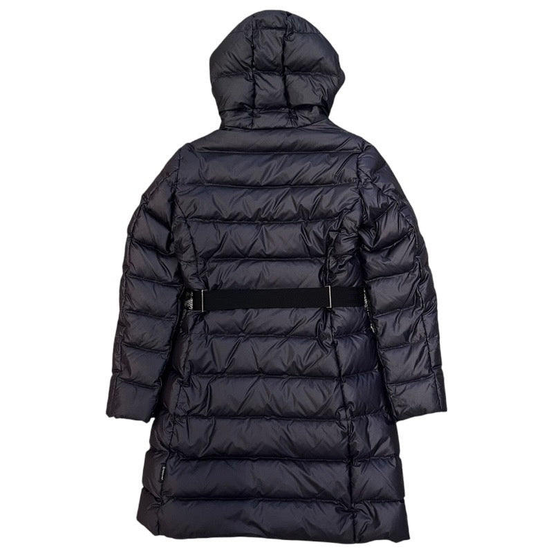 【MONCLER】モンクレール NANTES ダウンジャケットレディース サイズ0 ナンテス ダウンコート フード ベルト付