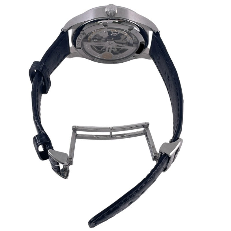 【IWC】インターナショナルウォッチカンパニー ポルトギーゼ オートマティック40 IW358303 腕時計 SS/レザーメンズ スモールセコンド スモセコ