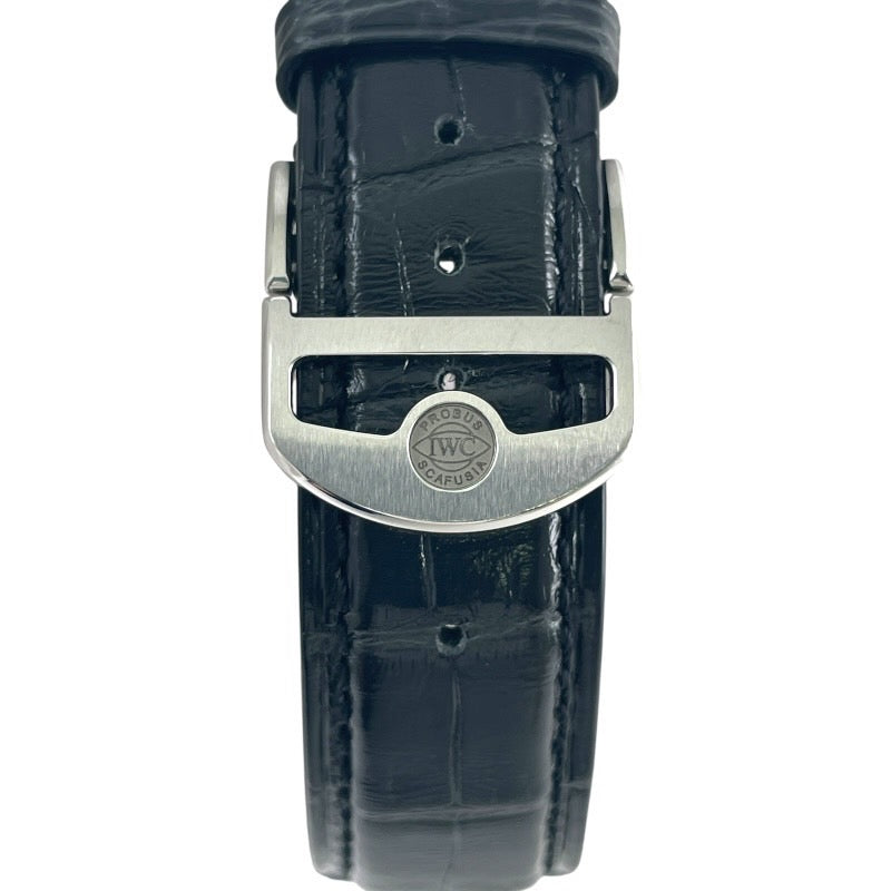 【IWC】インターナショナルウォッチカンパニー ポルトギーゼ オートマティック40 IW358303 腕時計 SS/レザーメンズ スモールセコンド スモセコ