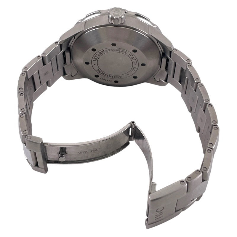 【IWC】インターナショナルウォッチカンパニー アクアタイマー IW356805 腕時計 ステンレススチール メンズ ダイバー AQUATIMER SS/SS ホワイト