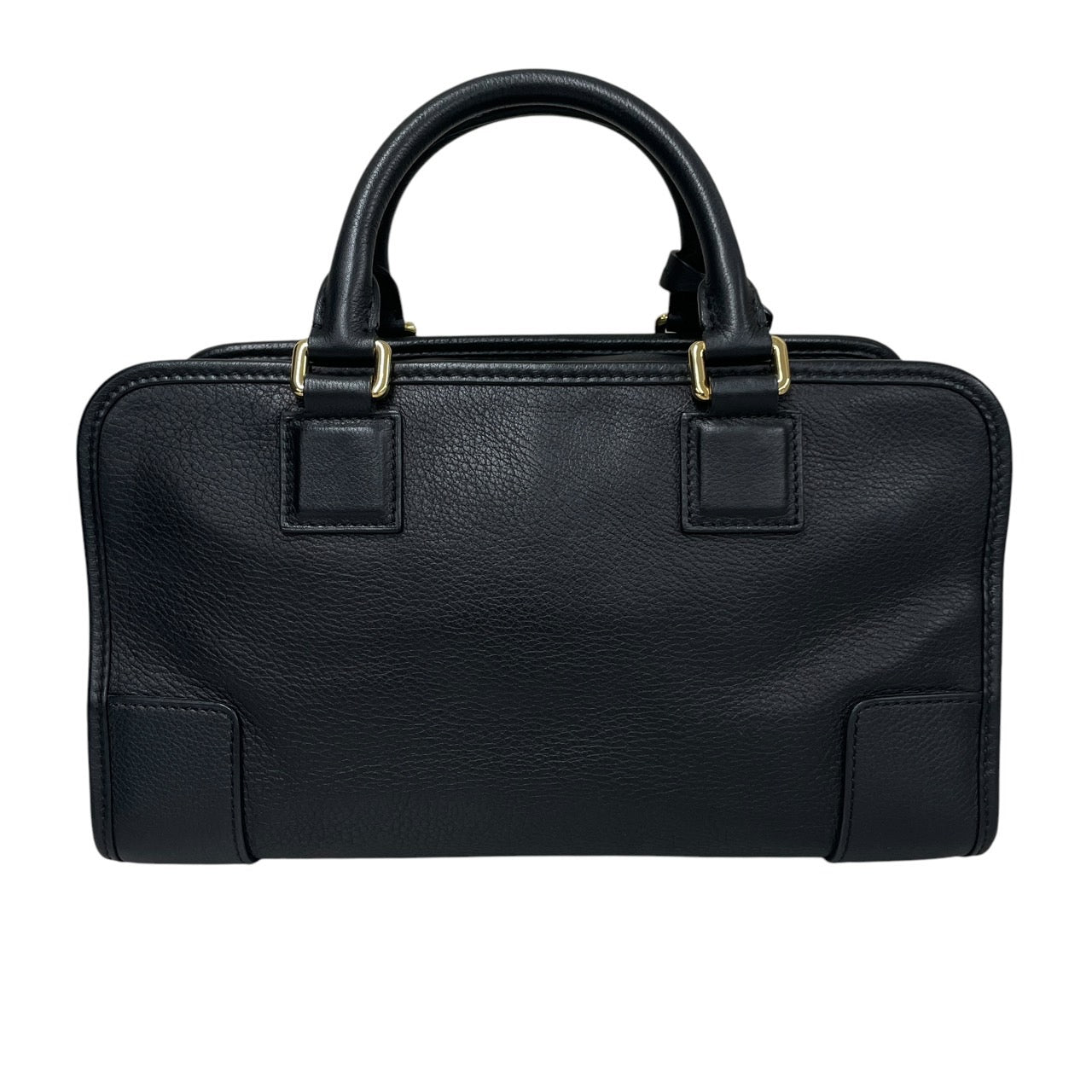 【LOEWE】ロエベ アマソナ28 352.79.A03 ハンドバッグ レザーレディース ブラック アナグラム ミニボストン