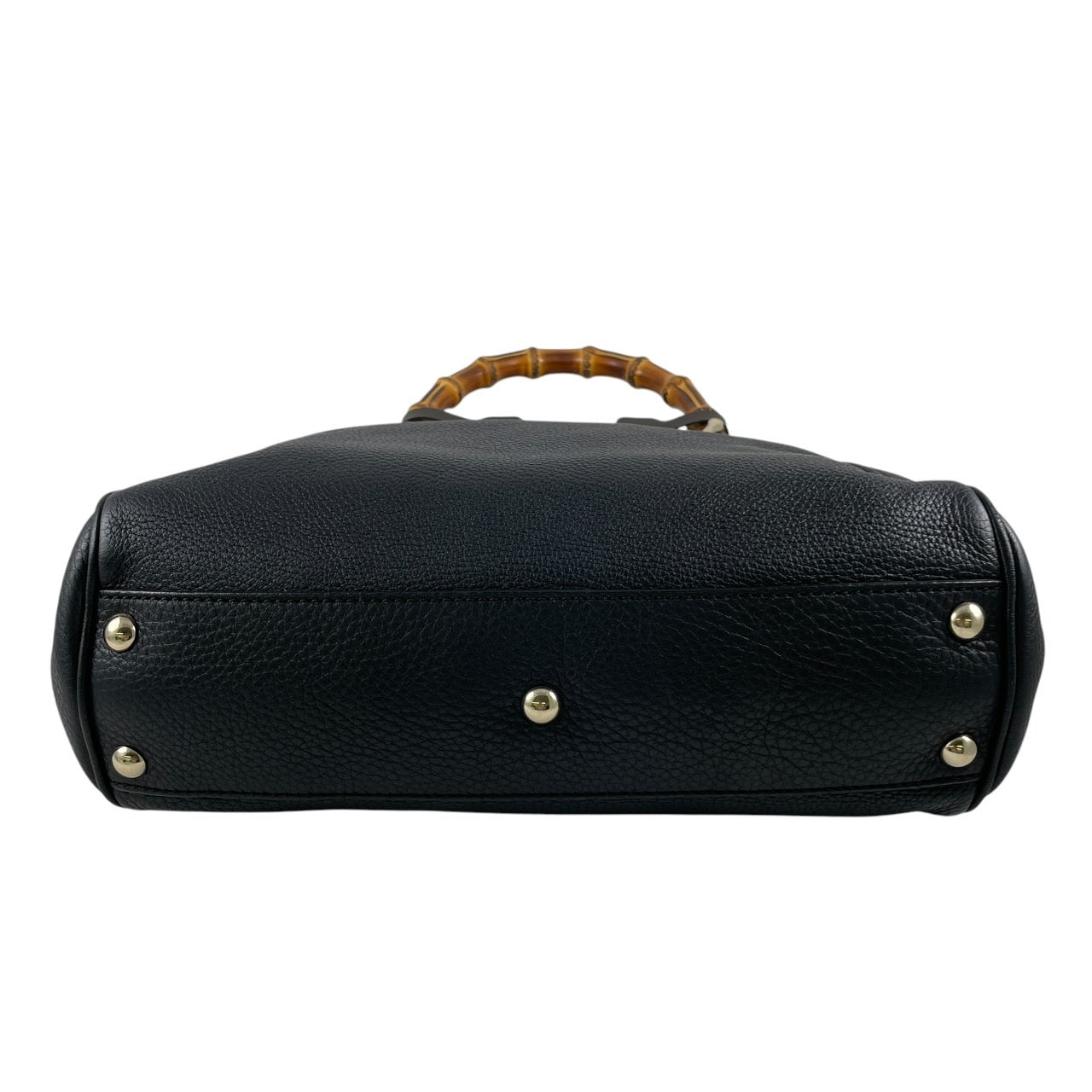 【GUCCI】グッチ スモールショッパー 336032 ショルダーバッグ レザー レディース バンブー トートバッグ ハンドバッグ 2way ブラック