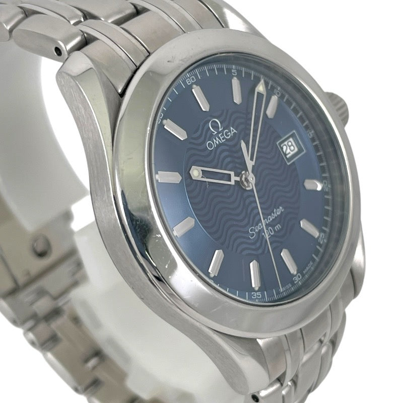 【OMEGA】オメガ シーマスター120m 2511.81 腕時計 ステンレススチールメンズ SS/SS ブルー文字盤 クォーツ