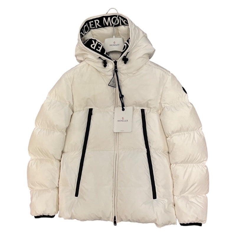 【MONCLER】モンクレール MONTCLA ダウンジャケットメンズ サイズ1 モンクラー 白 フード