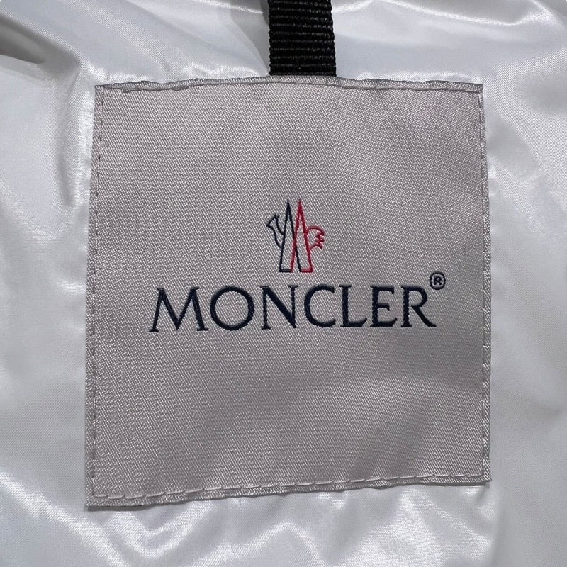 【MONCLER】モンクレール MONTCLA ダウンジャケットメンズ サイズ1 モンクラー 白 フード