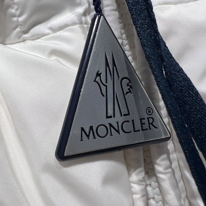 【MONCLER】モンクレール MONTCLA ダウンジャケットメンズ サイズ1 モンクラー 白 フード