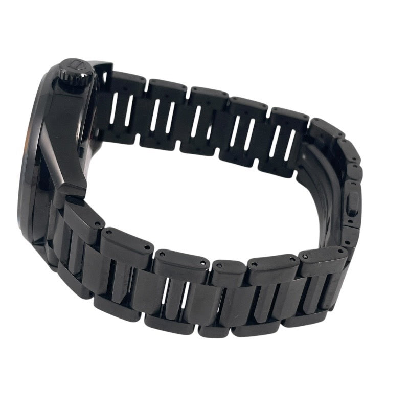 【TAG HEUER】タグホイヤー カレラ AIR-K4 WAR201F.BA0728 腕時計 ステンレススチール メンズ 400本限定 ブラック ブルー文字盤 錦織圭モデル 青文字盤