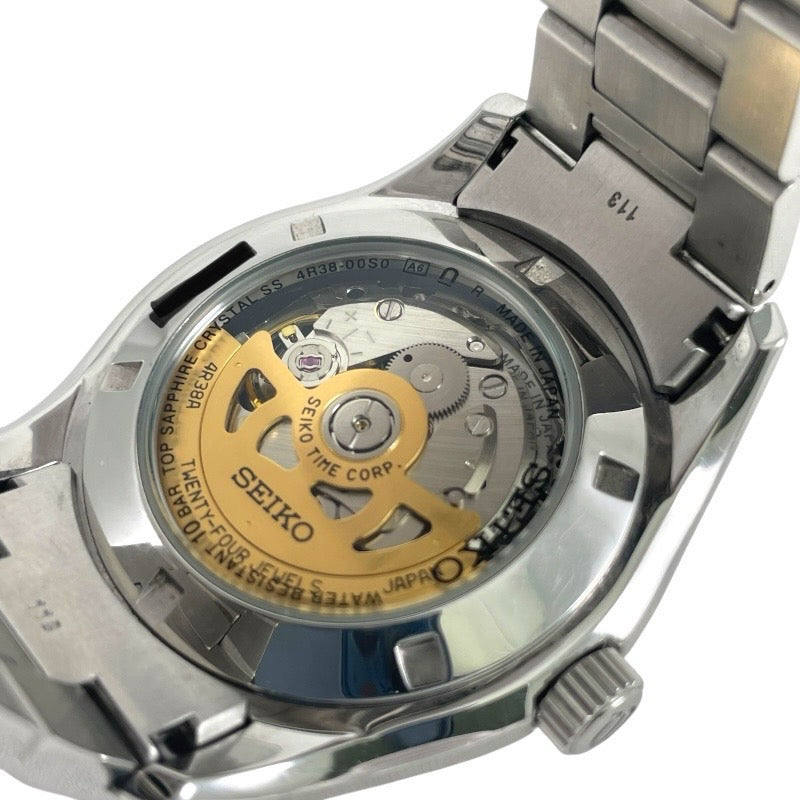 【SEIKO】セイコー プレサージュ SARY053 腕時計 ステンレススチールメンズ 4R36-00S0 スケルトン 自動巻き オートマ