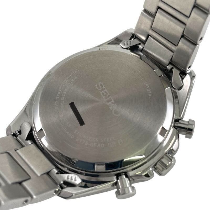 【SEIKO】セイコー セレクション SBPY165 腕時計 ステンレススチール メンズ V175-0FA0 クロノグラフ ソーラー Sシリーズ パンダ