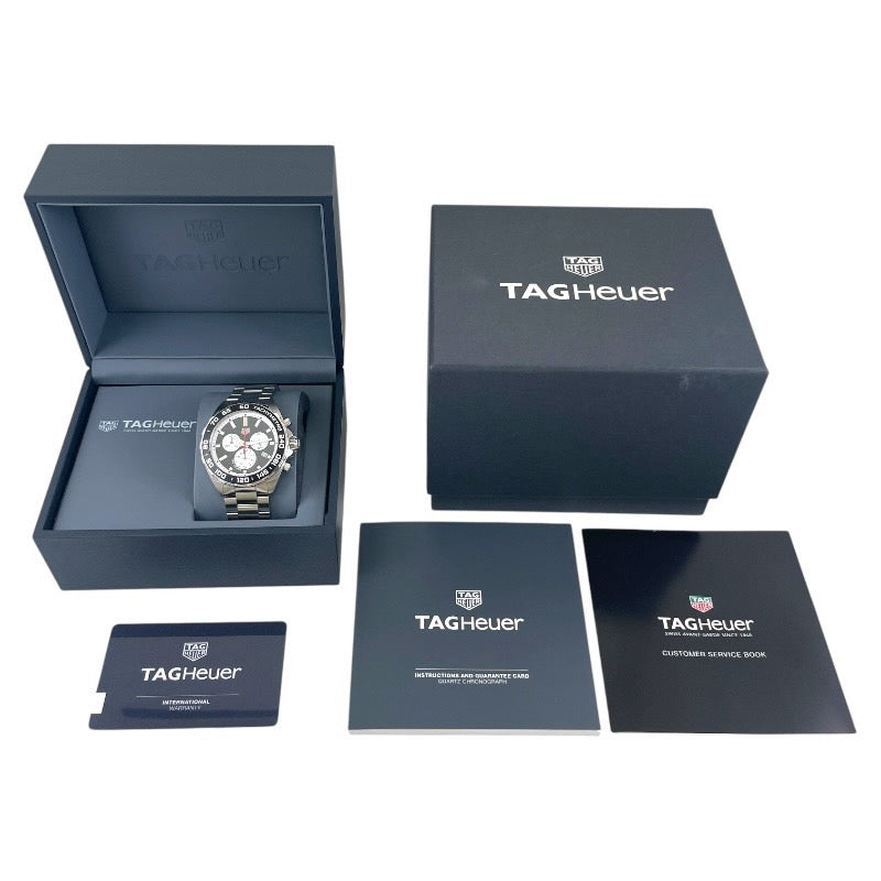 【TAG HEUER】タグホイヤー フォーミュラ1 CAZ101E.BA0842 腕時計 ステンレススチール メンズ クロノグラフ クォーツ 黒文字盤